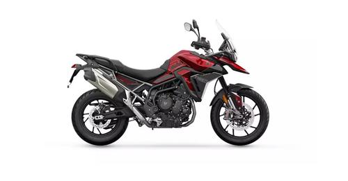 Triumph Tiger 900 Carnival Red Sapphire Black