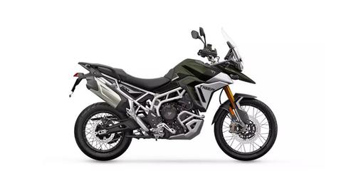 Triumph Tiger 900 Matt Khaki Green Matt Phantom Black