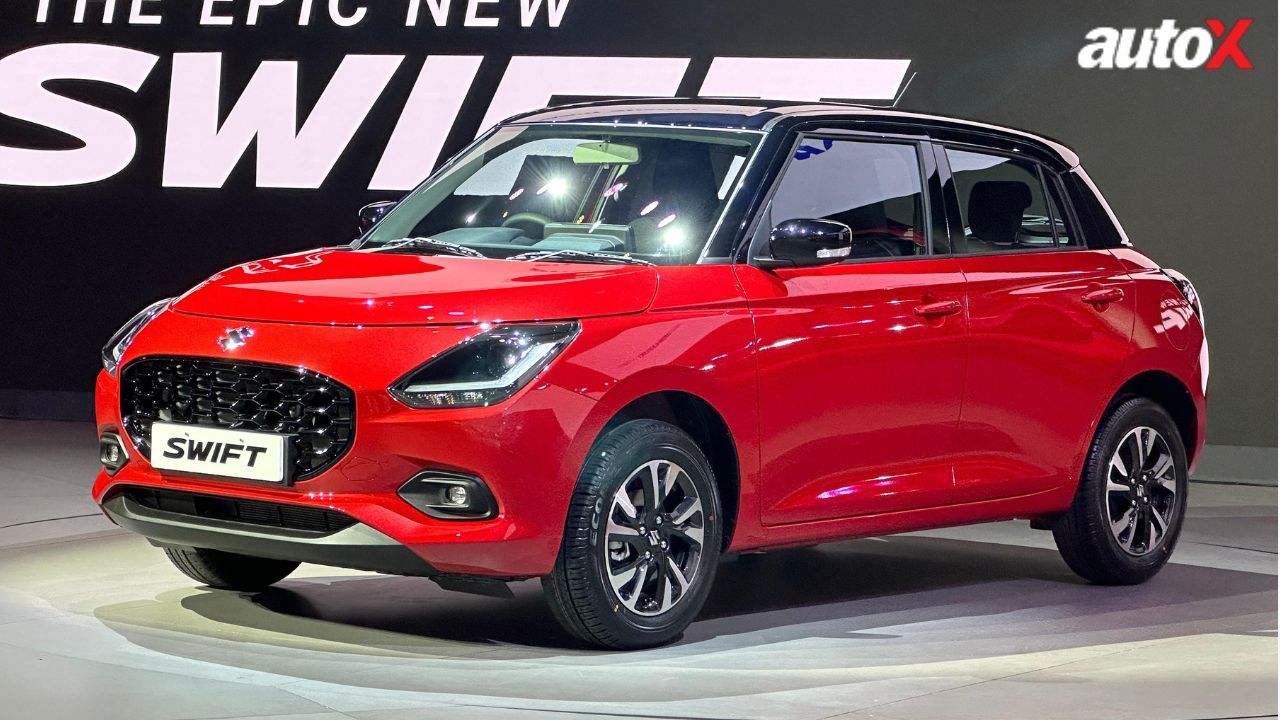Maruti Suzuki Swift Left Side and Front View Maruti Suzuki Swift Left Side and Front View