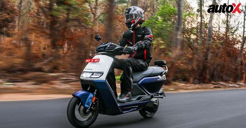 Ather Rizta Riding Front