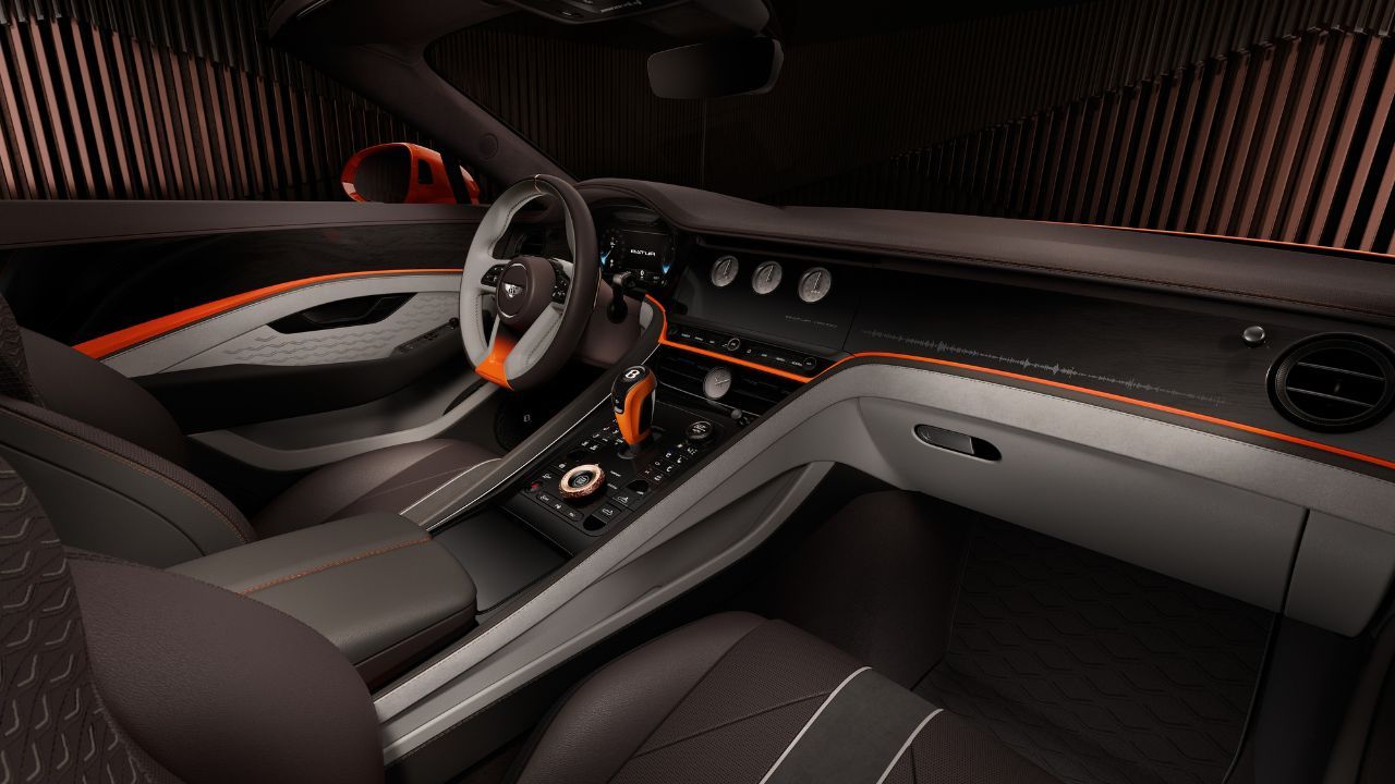 New Bentley Batur Convertible Interior