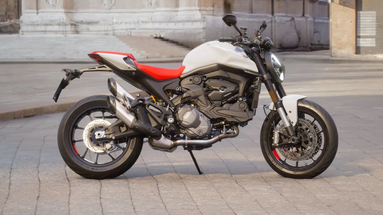 Ducati Monster New Colour - Iceberg White Ducati Monster New Colour - Iceberg White