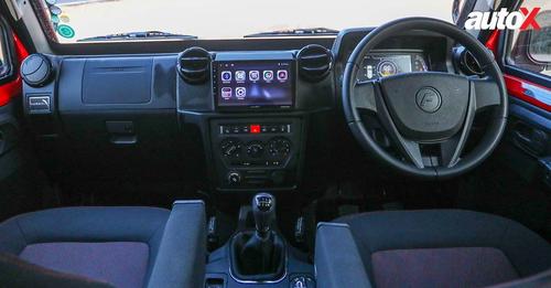 Force Motors Gurkha Dashboard