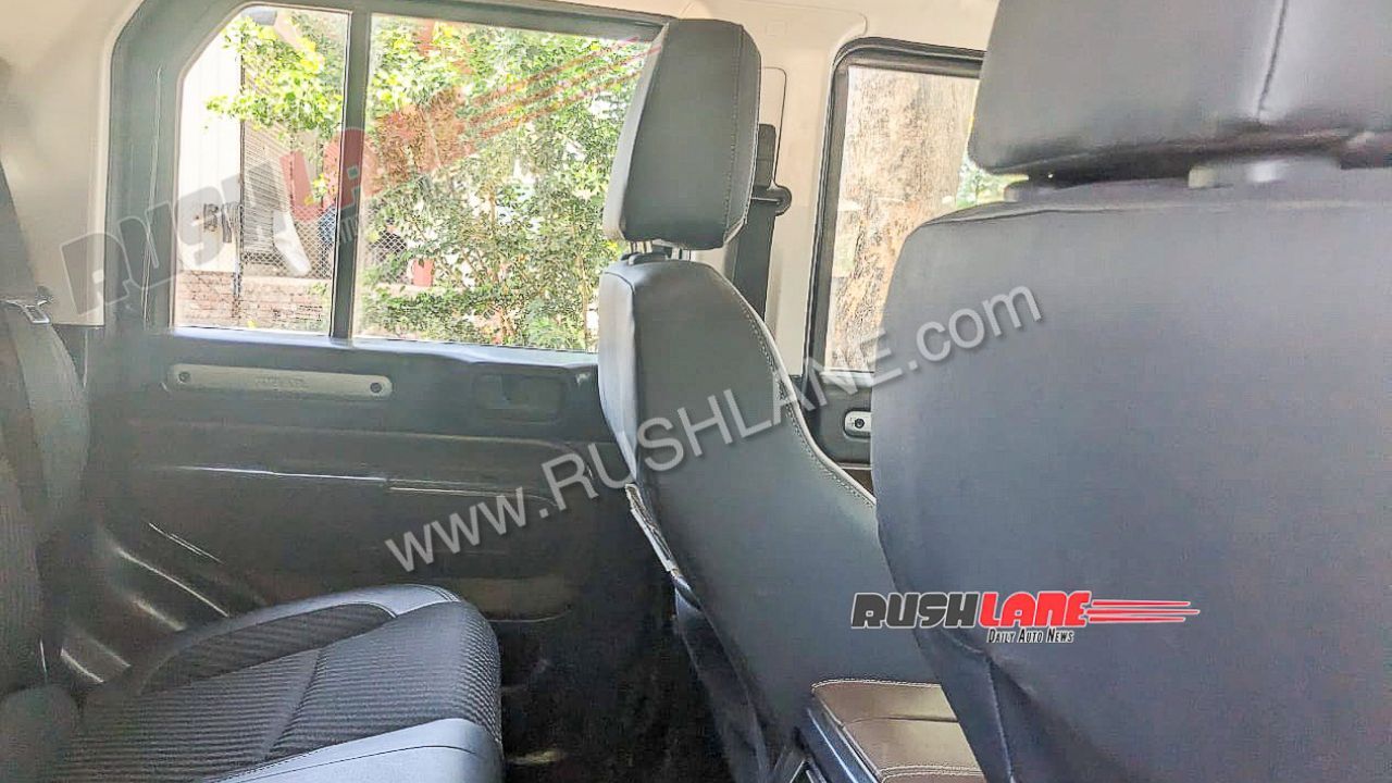 Mahindra Thar Roxx Interior 