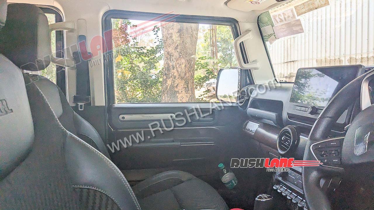 Mahindra Thar Roxx Interior