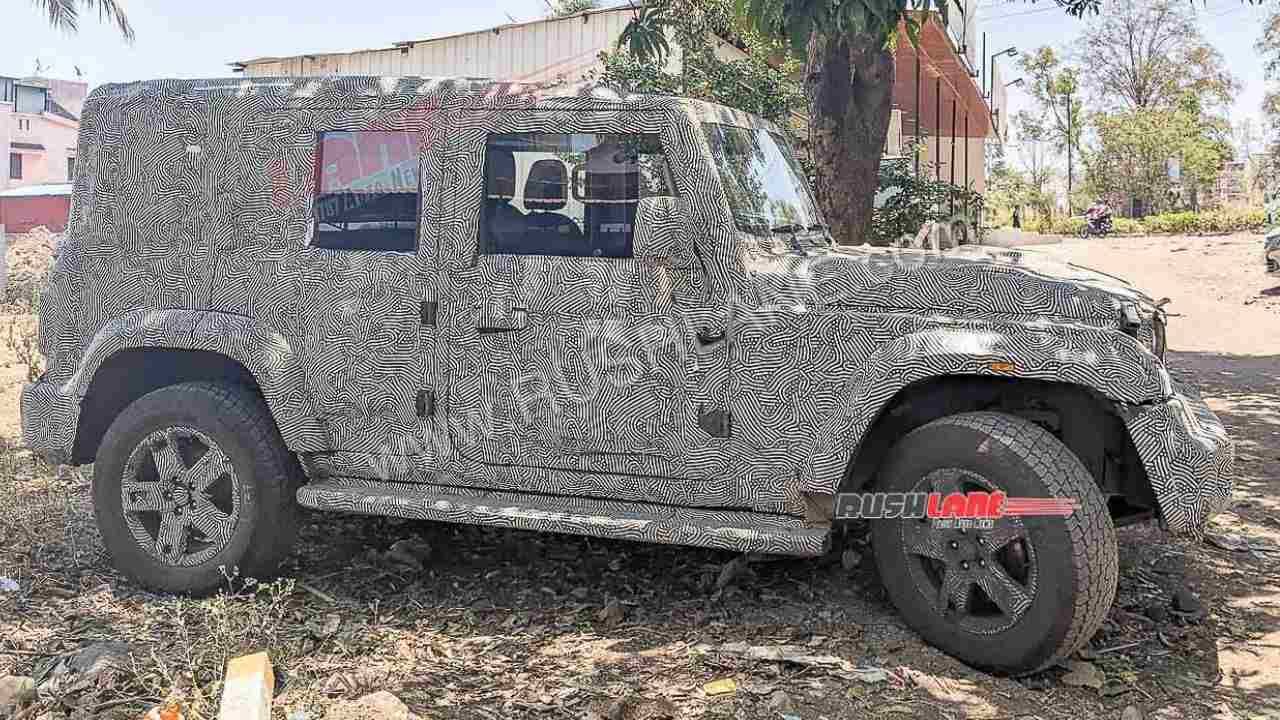 Mahindra Thar Roxx Test Mule Mahindra Thar Roxx Test Mule
