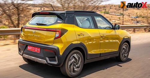 Mahindra XUV 3XO Right Rear Three Quarter