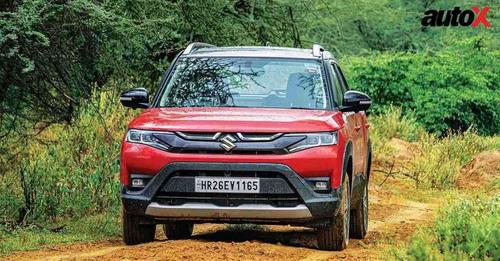 Maruti Suzuki Brezza With Logo