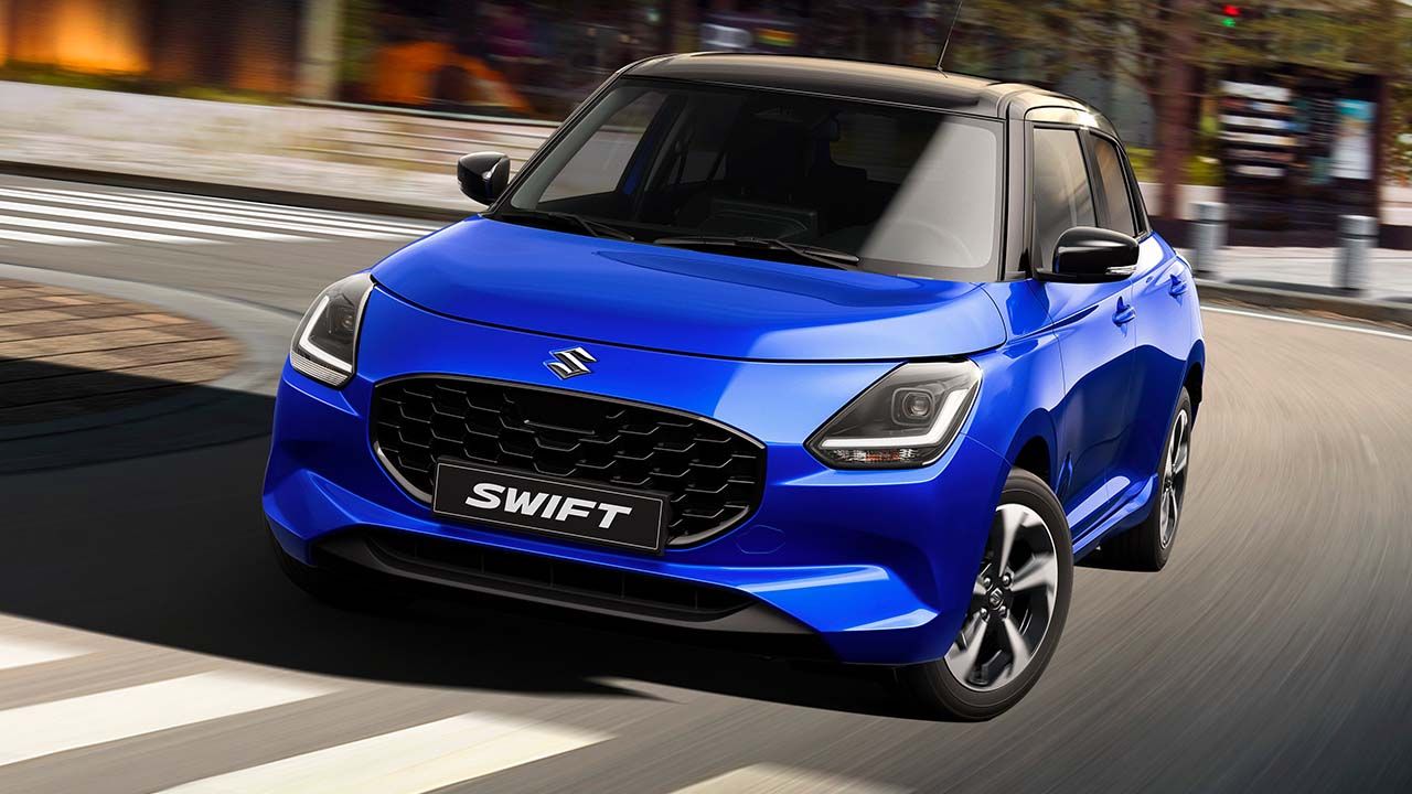 New Maruti Suzuki Swift Front and Side View New Maruti Suzuki Swift Front and Side View