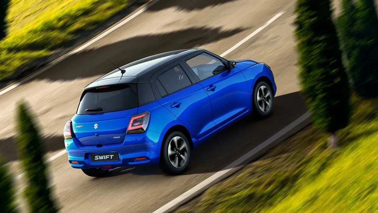New Maruti Suzuki Swift Rear and Side View