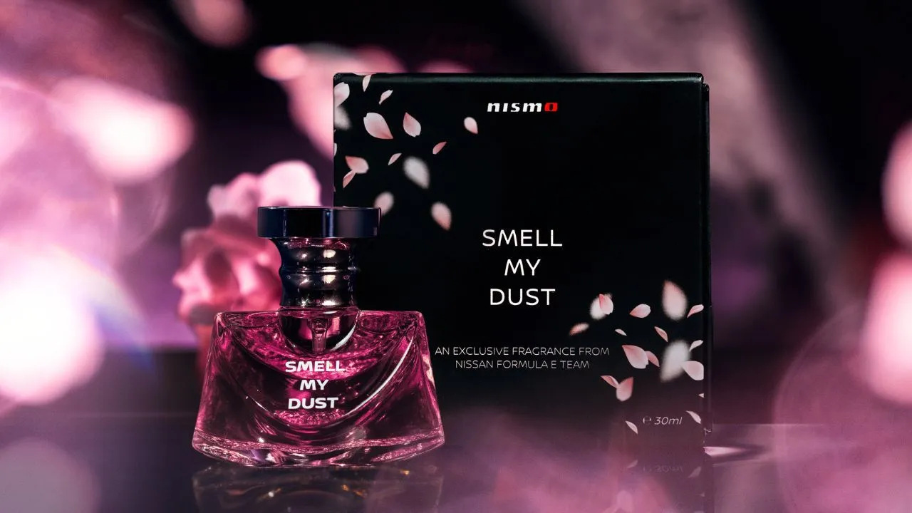 Nissan Formula E Smell My Dust Prefume
