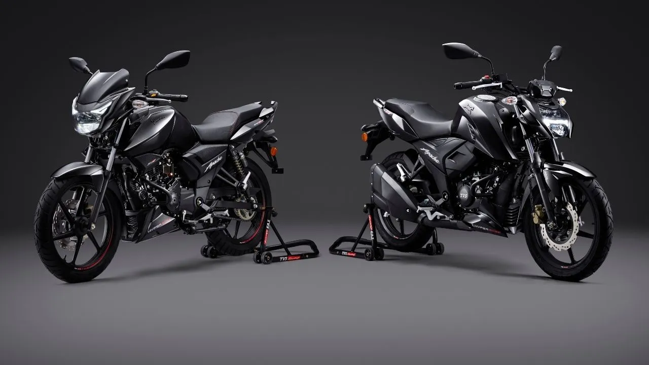 TVS Apache RTR 160 Black Edition1