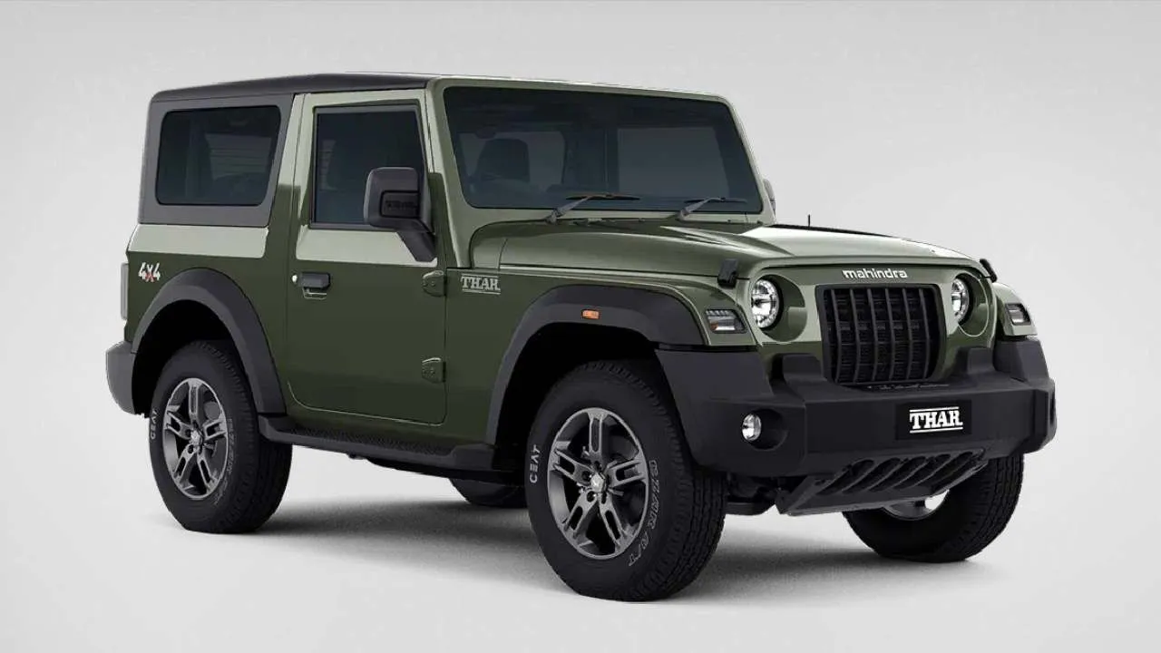 Mahindra Thar new colour option - Deep Forest Mahindra Thar new colour option - Deep Forest