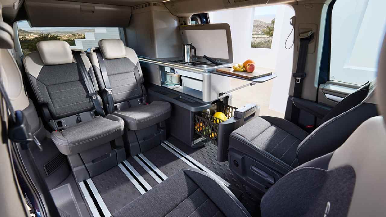 New Volkswagen California Camper Van Interior