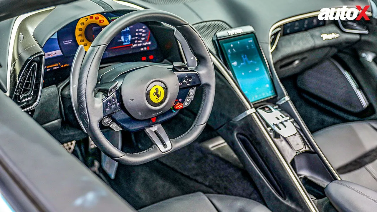 Ferrari Roma Steering Controls