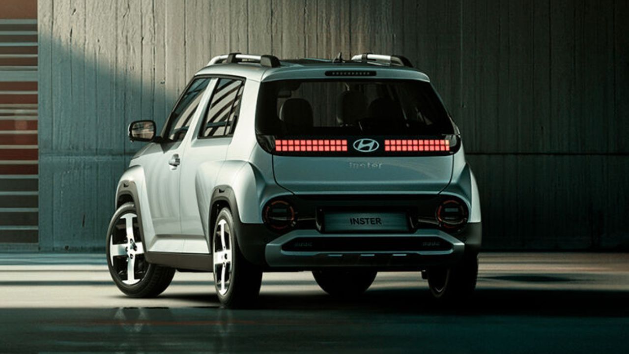 Hyundai Inster Rear and Side View