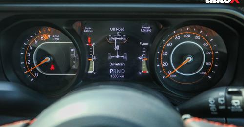 Jeep Wrangler Instrument Cluster