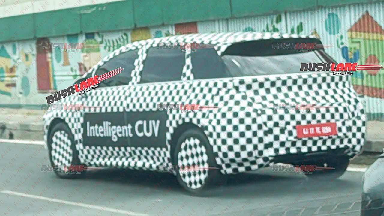MG Cloud EV Spotted