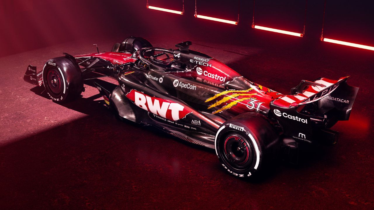 F1 Alpine Deadpool Wolverine Livery 1 