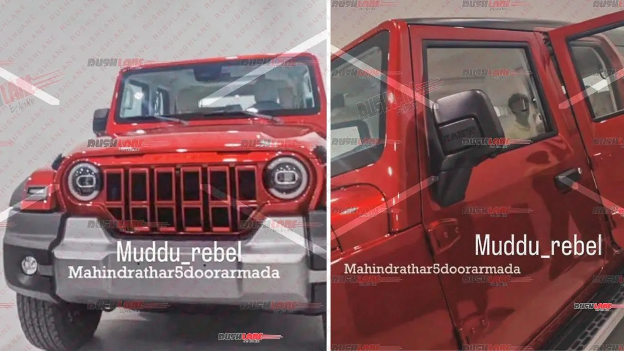 Mahindra Thar 5 Door Armada Leaked Image Mahindra Thar 5 Door Armada Leaked Image