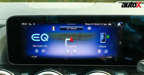 Mercedes Benz EQA Infotainment System