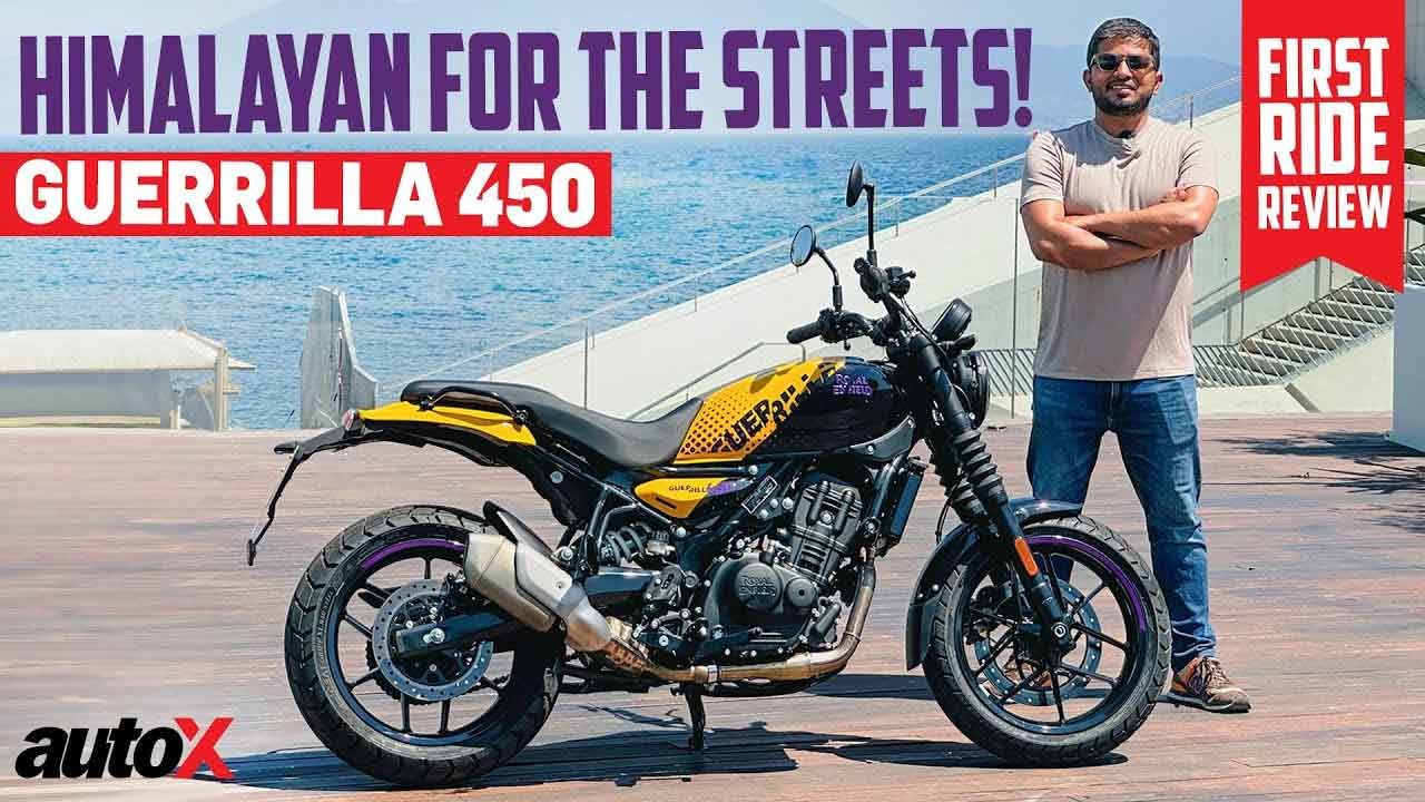 Royal Enfield Guerrilla 450 Review It Is A Himalayan For The Hooligan 2024 India AutoX