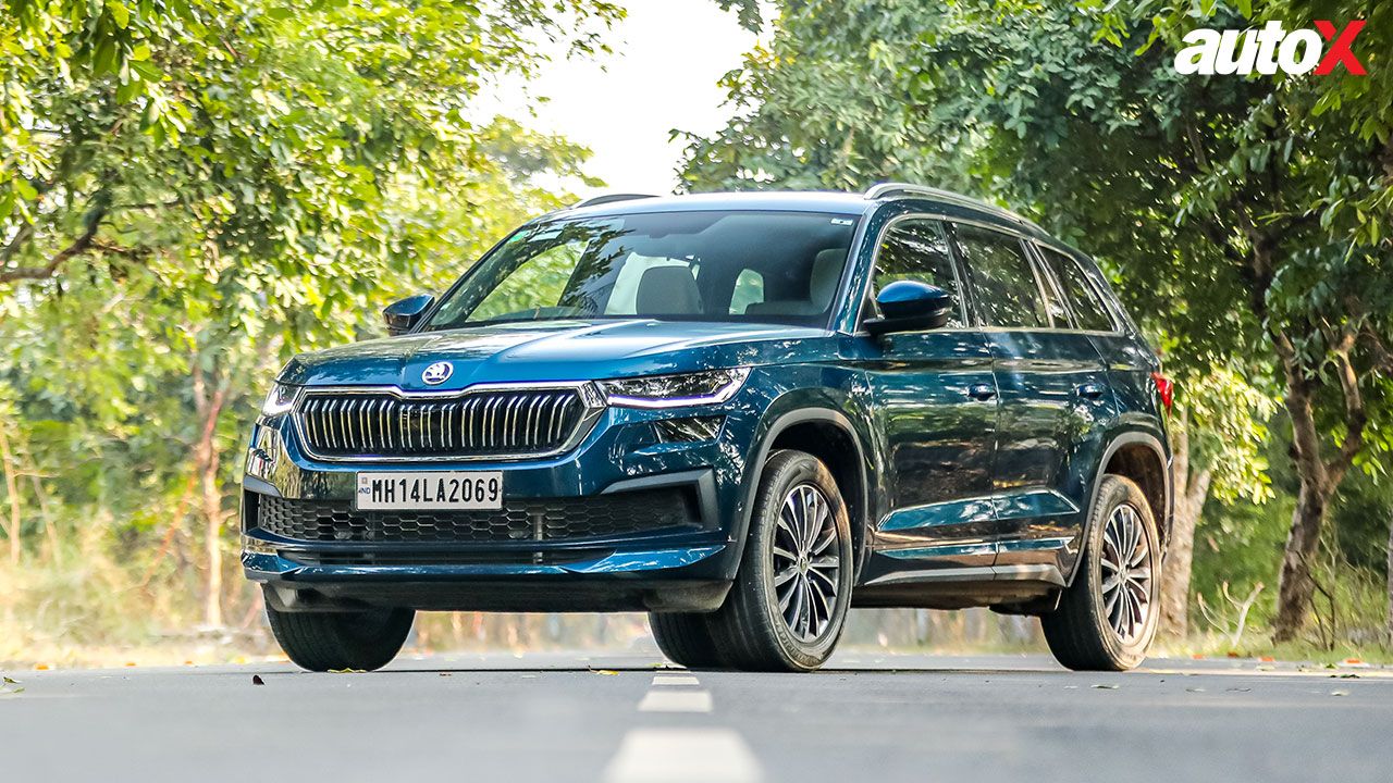 Skoda Kodiaq Front and Side View