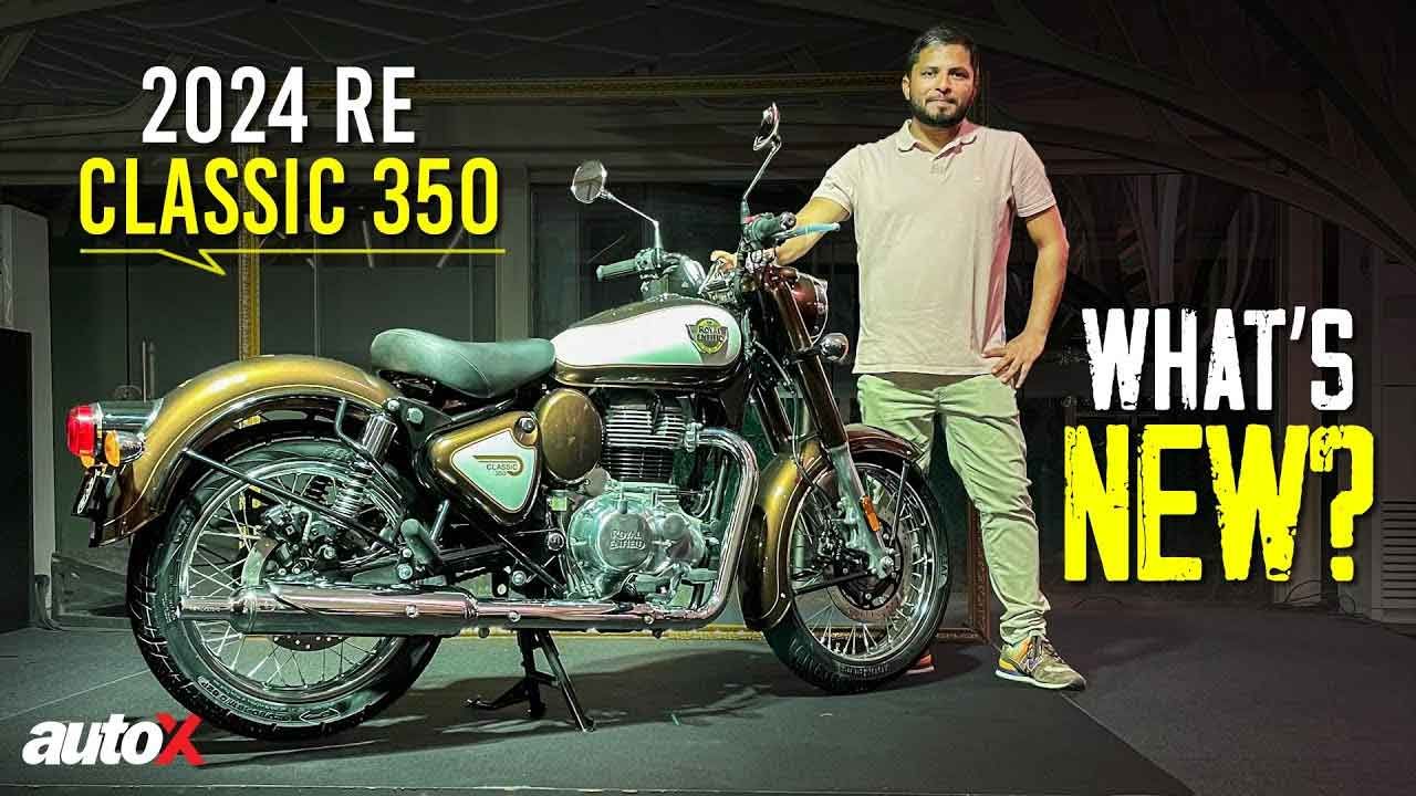 Royal Enfield Classic 350 New Features LED Headlamp 7 New Colours Factory Customs AutoX