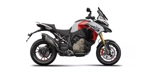 Ducati Multistrada V4 RS Iceberg White Livery and Red