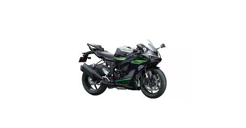 Kawasaki Ninja ZX 6R Metallic Graphite Gray Metallic Diablo Black