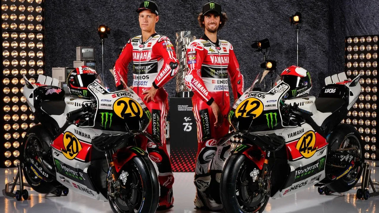 MotoGP Yamaha Retro Livery