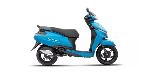 TVS Jupiter Dawn Blue Matte