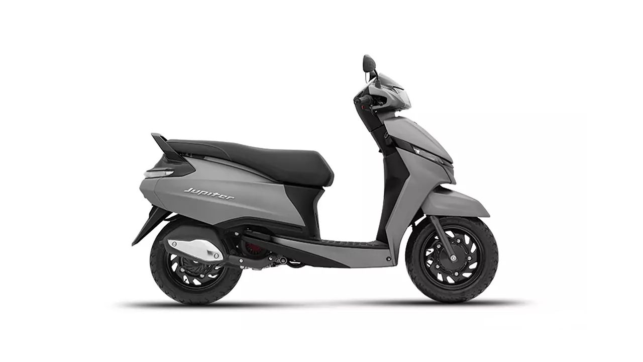 TVS Jupiter Titanium Grey Matte