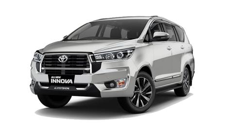 Toyota Innova Crysta Platinum White Pearl