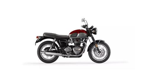 Triumph Bonneville T120 Cordovan Red Silver Ice