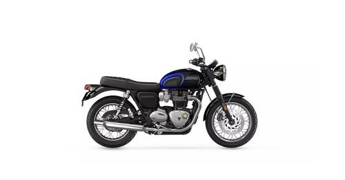 Triumph Bonneville T120 Sapphire Blue Silver Blue