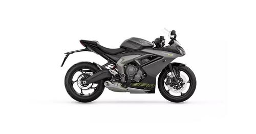 Triumph Daytona 660 Satin Granite Satin Jet Black