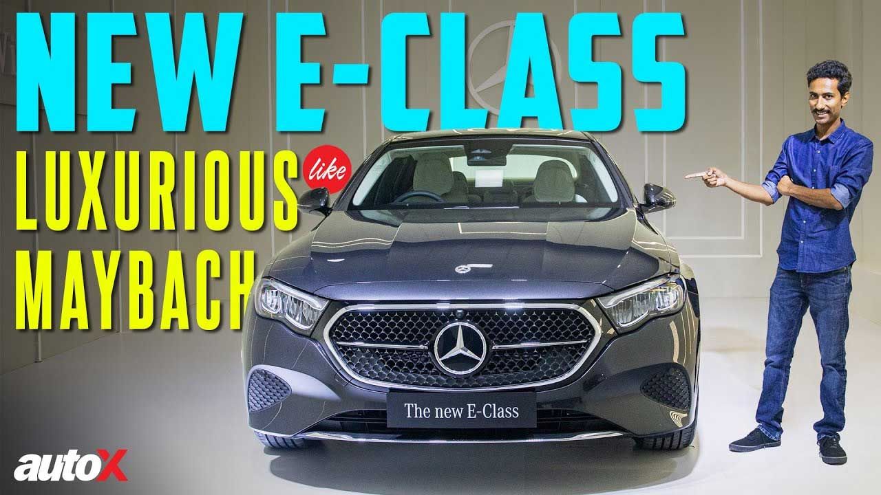 2024 Mercedes E Class First Look BMW 5 Series Competitor Coming Soon In India AutoX