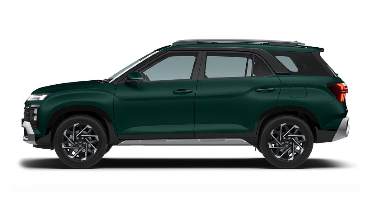 Hyundai Alcazar Robust emerald matte