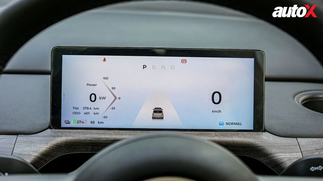 MG Windsor EV Infotainment Screen