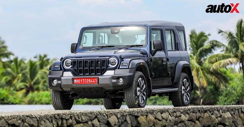 Mahindra Thar Roxx Left Front Three Quarter