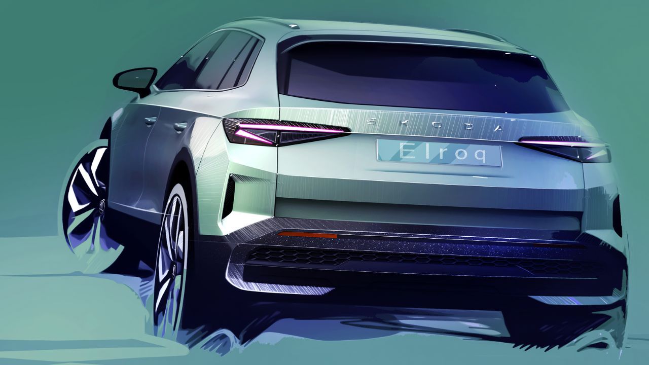 Skoda Elroq Rear View