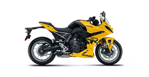 Suzuki GSX 8R Pearl Ignite Yellow