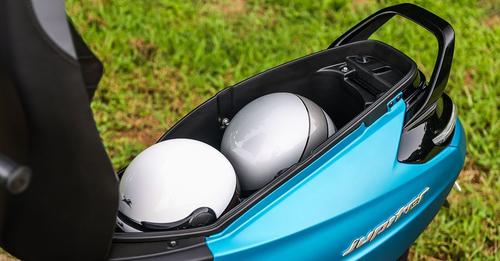 TVS Jupiter Underseat Storage