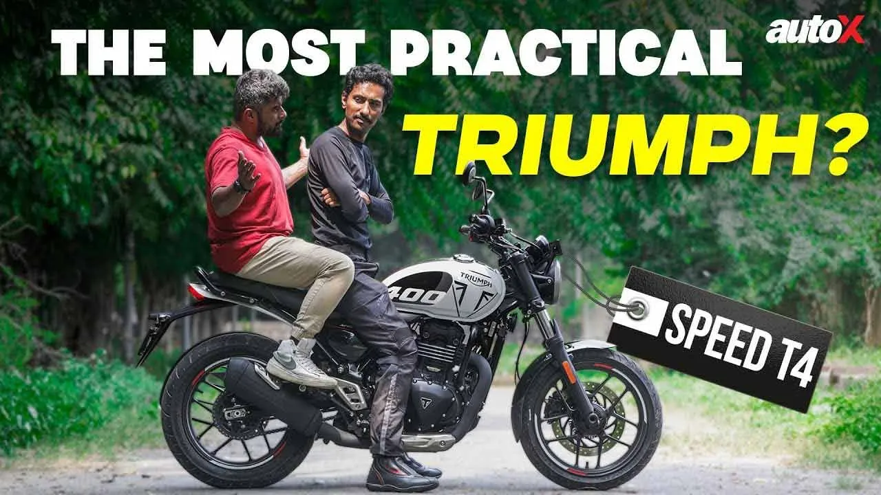 Triumph Speed T4 Review A Great City Bike In India 2024 400cc Bike AutoX