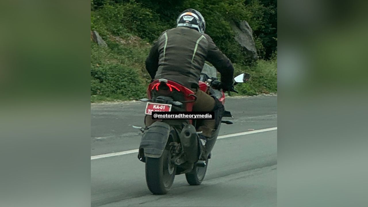 Updated TVS Apache RR 310 Spied