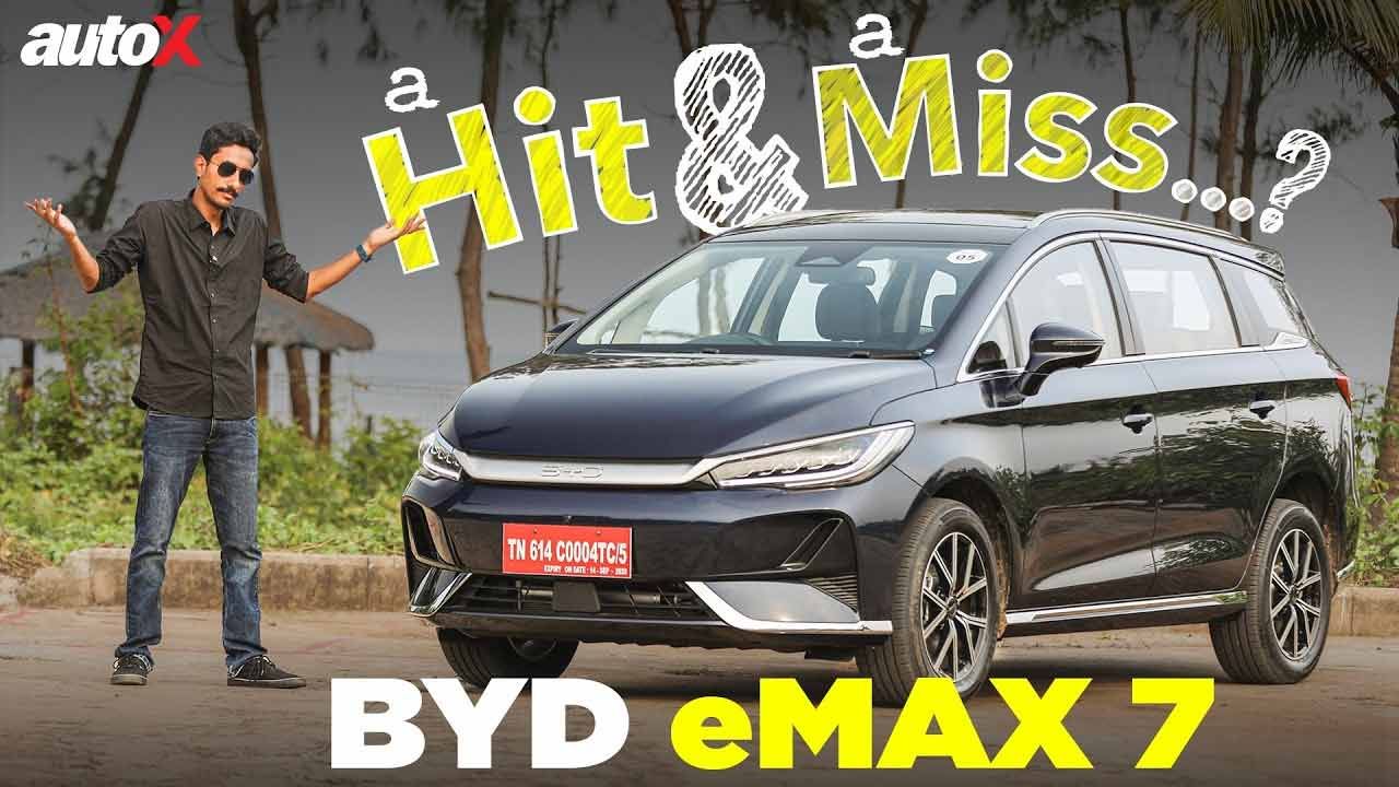 BYD EMax 7 Review No Comparison To Toyota Innova All Electric MPV 2024 India EV AutoX