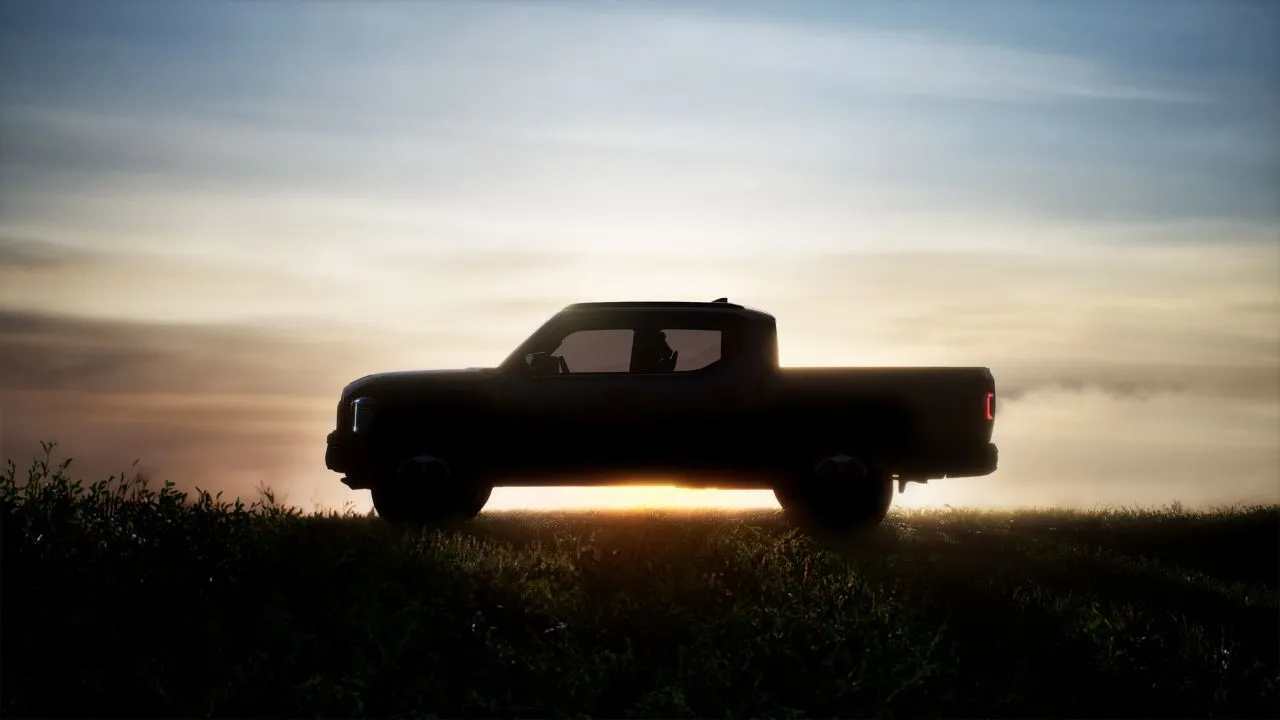 Kia Tasman Teased Kia Tasman Teased