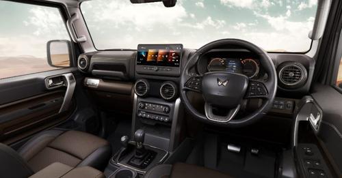Mahindra Thar Roxx Mocha Brown Interior
