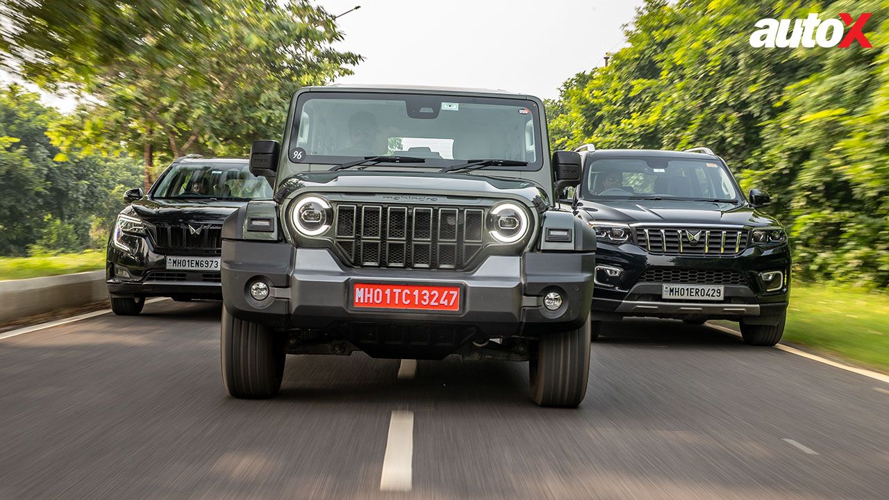 Mahindra Thar Roxx Vs Scoprio N Vs XUV700 3 